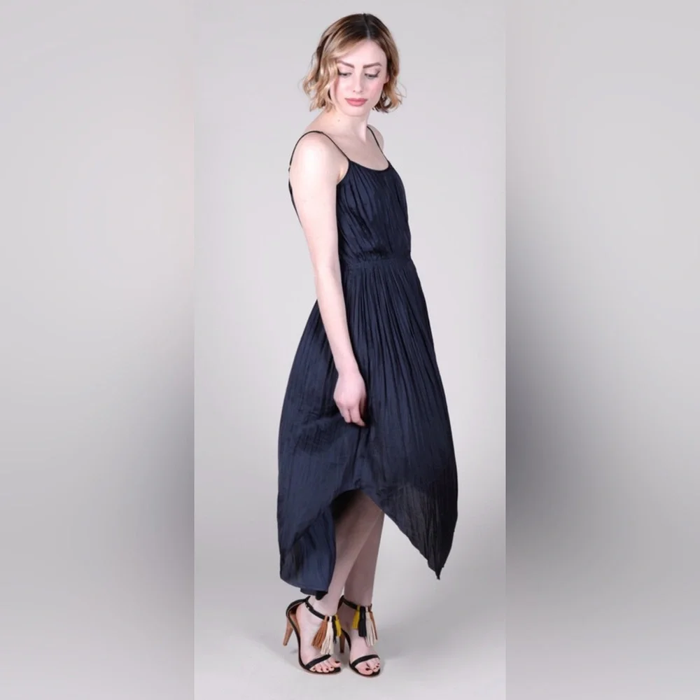 Ulla Johnson “Luella” black Pleated Midi Dress - Picture 2 of 12